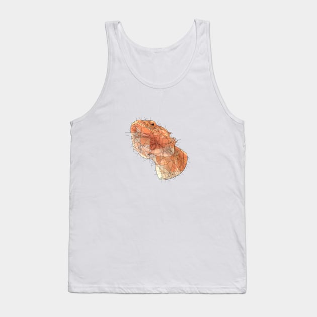 Calcifer the Bearded Dragon Tank Top by Blacklightco